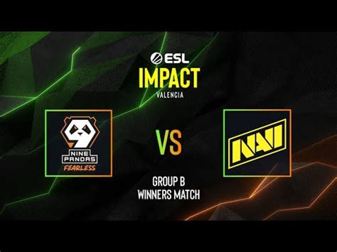 9 Pandas Fearless Vs NAVI Javelins ESL Impact Valencia Finals YouTube