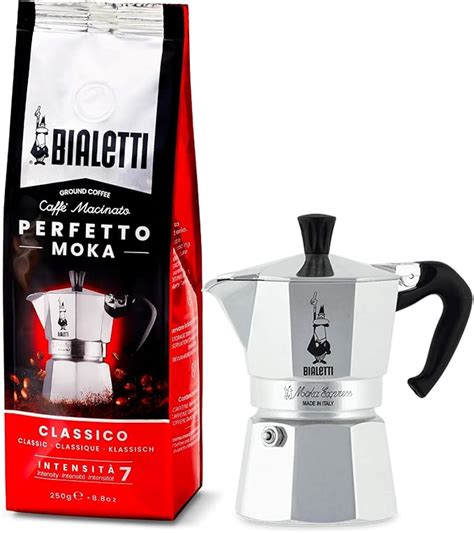 Bialetti Moka Express Caffettiera In Alluminio Da 1 Tazza Perfetto