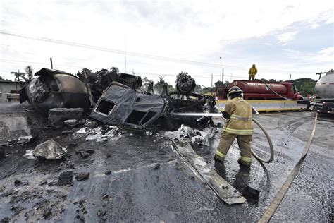 Explosión de camión deja cuatro muertos