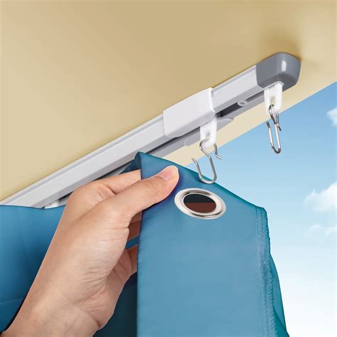 Buy ACMEART Ceiling Curtain Track Retractable Ceiling Track For