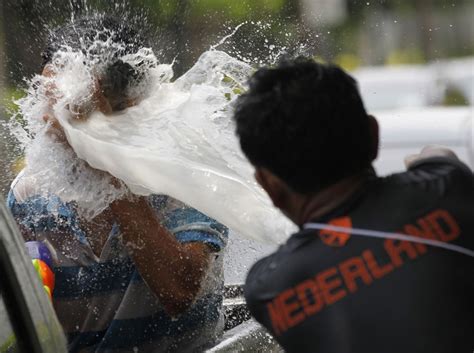 The Joyful Splashing Of Thailand S Songkran Water Festival The Atlantic