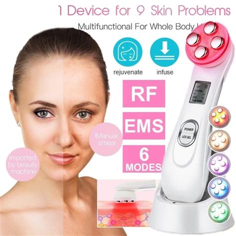 EMS Mesotherapy Electroporation RF Radio Frequency LED Photon Skin Care