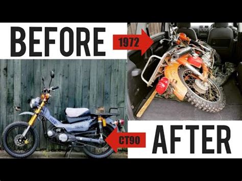 Transforming My Honda Trail Restomod Honda Ct Custom