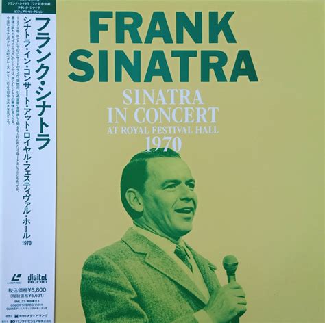 Frank Sinatra Sinatra In Concert At Royal Festival Hall 1970 1993