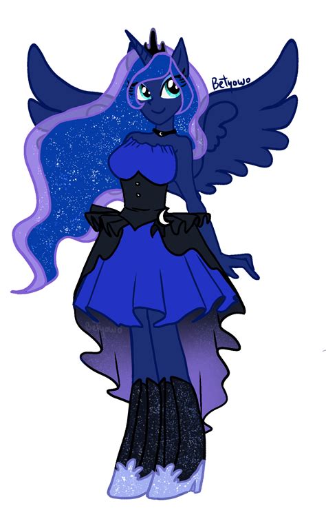 Princess Luna Equestria Girls Redesign By Betyowo On Deviantart