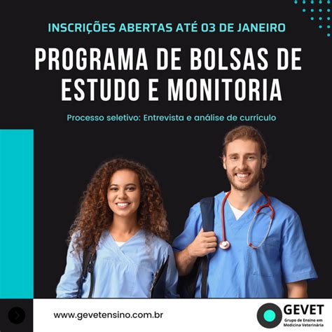 Bolsas De Estudo E Monitoria Cursos De Capacita O Para Estudantes E