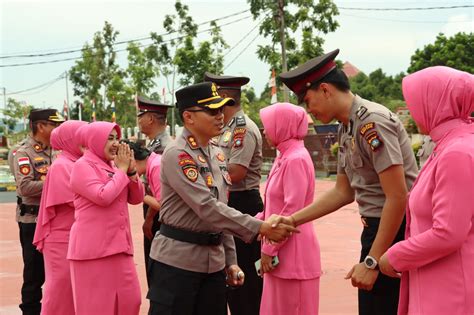 40 Personel Polres Bintan Naik Pangkat Dilantik Oleh Kapolres Bintan