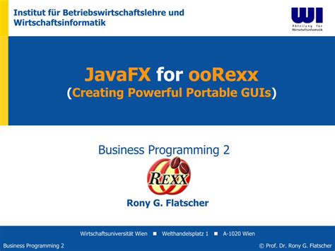 PDF JavaFX For OoRexx Rexxla Org JavaFX For OoRexx Creating