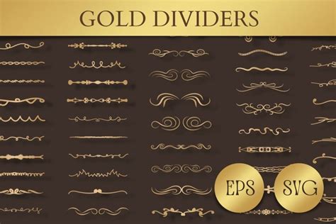 Gold Divider Set