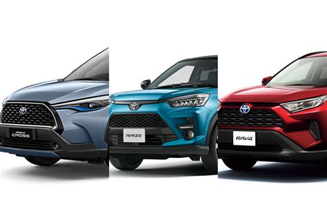 Spec Check: Toyota Corolla Cross vs Raize vs RAV4 - Feature Stories