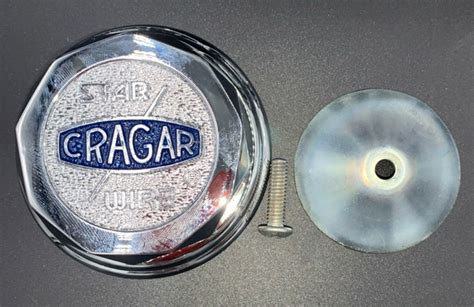 Cragar Star Wire Wheel Center Caps