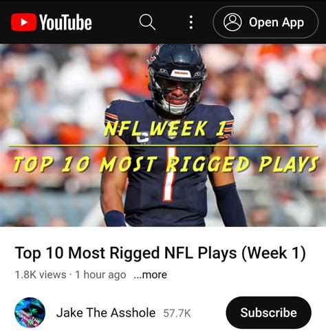 Top Most Rigged Nfl Plays Week More Sports