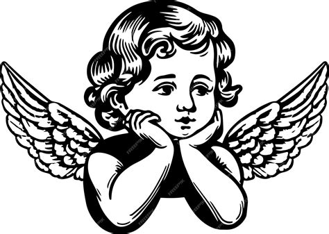 Premium Vector Angel Cupid Vector Illustration Svg