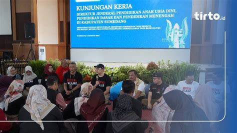 Dirjen Pdm Gelar Dialog Dengan Guru Penggerak Di Sumedang