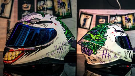 My New Joker Helmet From Axor 😍 Review Youtube