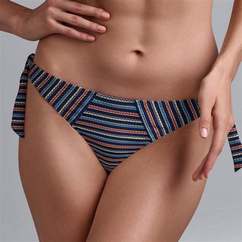 Marlies Dekkers Badmode Holi Vintage Marine Blauw Print Bikini Broekje Bestel Je Online