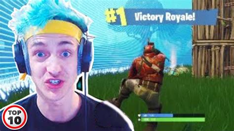 Top 10 Luckiest Moments In Fortnite History YouTube