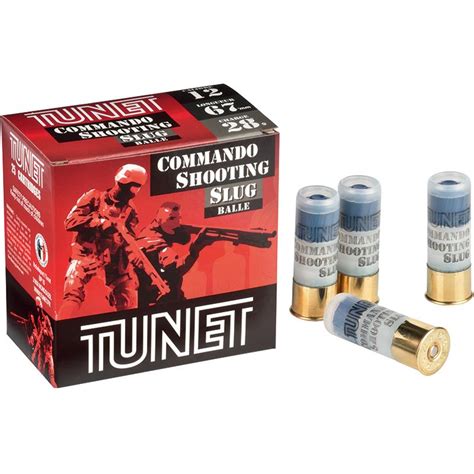 Cartouche Ball Trap Tunet Commando Shooting Pack G Calibre