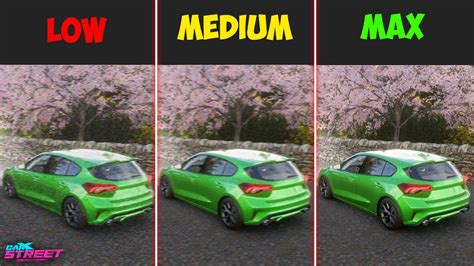 LOW VS MEDIUM VS MAX GRAPHICS CarX Street IOS 4K 60 FPS YouTube