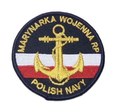 Emblemat Marynarka Wojenna Rp Wojsko Polskie Emblematy Inne