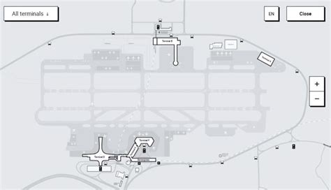 Sheremetyevo Airport(SVO) Terminal Maps, Shops, Restaurants, Food Court ...