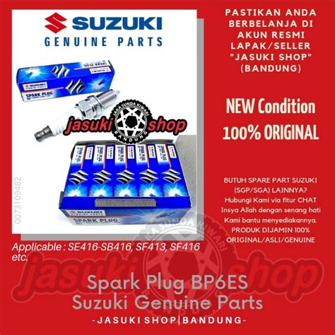 Jual 4 Spark Plug Busi BP 6ES BP6ES Suzuki Vitara Escudo Sidekick