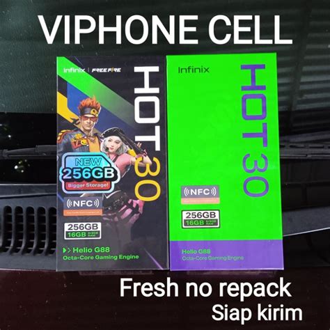 Jual Infinix Hot 30 NFC Ram 8 256 Gb Garansi Resmi No Repack Shopee Indonesia