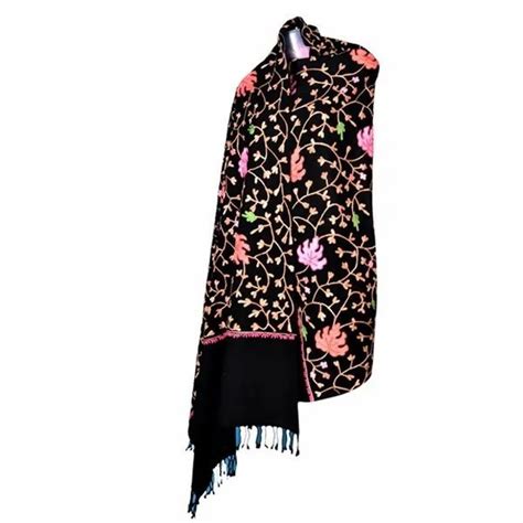 Black Ladies Kashmiri Shawl At Rs 2699 In New Delhi Id 13755227448