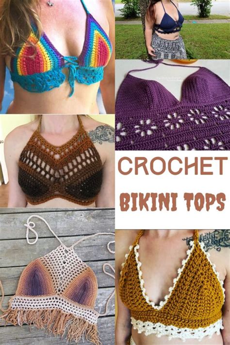 Crochet Bikini Top Patterns Fosbas Designs