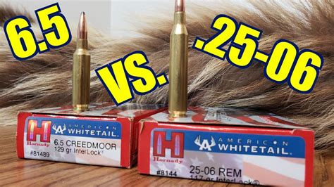 Creedmoor Vs Rem Hornady American Whitetail Interlock