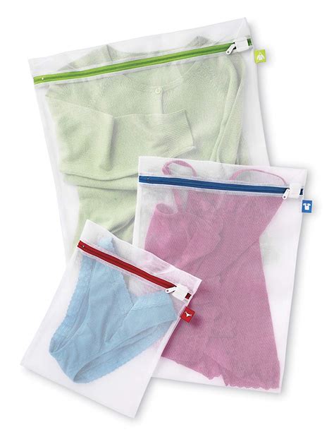 Amazon Deal: Set of 3 Whitmor Zippered Mesh Laundry Bags $3