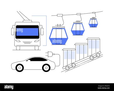 Cable Transport Abstract Concept Vector Illustration Stock Vector Image And Art Alamy