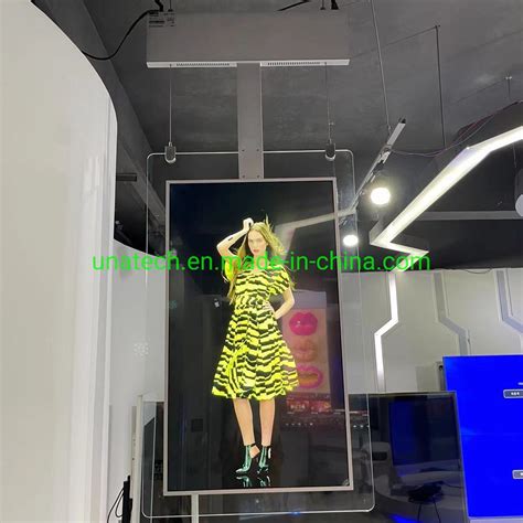 Inch Hd Double Sided Hanging Lcd Panel Screen Display For Glass