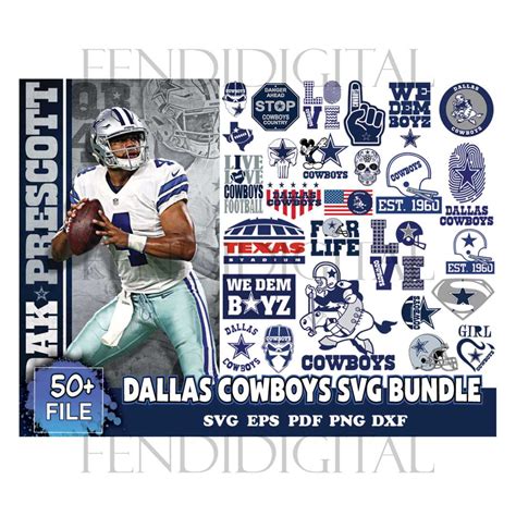 Dallas Cowboys Svg Bundle, Cowboys Logo Svg, NFL Svg, Footba - Inspire ...