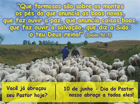 Versículo Para Dia Do Pastor - Versículo Bíblico Para O Dia Do Pastor - NAZAEDU