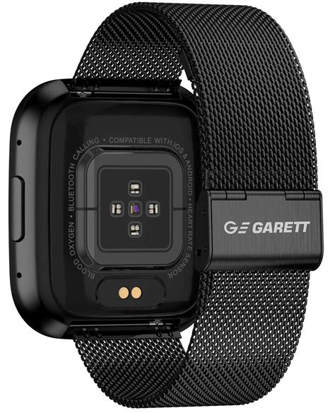 Smartwatch Garett Grc Style Czarny Na Bransolecie Zegarki Diament Pl