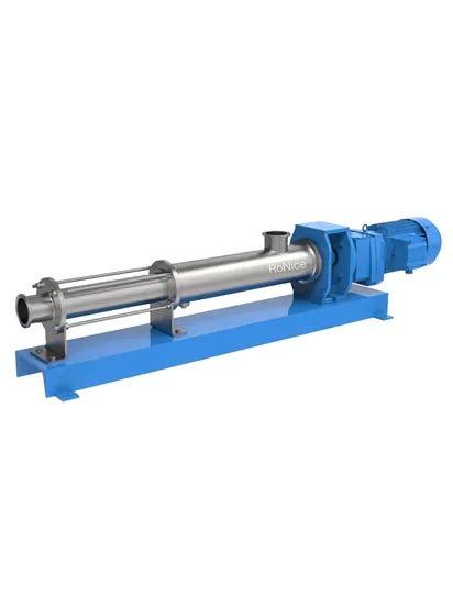 Single Screw Pump Netzsch Mono Seepex Progressing Cavity Pump Factory