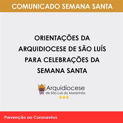 Comunicado Semana Santa