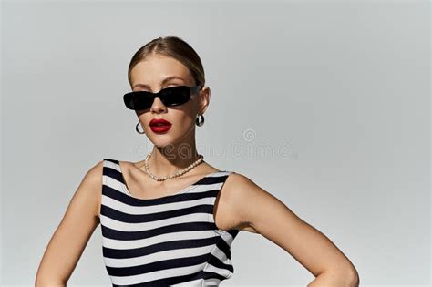 A Fashionable Woman With Blonde Hair Stock Image Image Of Appealing Female 325475659