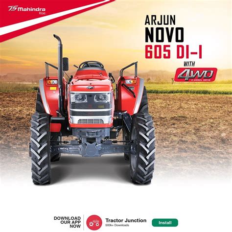 Mahindra Arjun Novo 605 DI I 4WD Tractors Tractor Price Mahindra