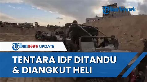 Video Tentara Israel Gelimpangan Diserang Hamas IDF Berbondong