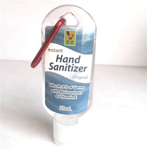 50ml Hand Sanitizer 50ml Hand Gel Carabiner Manufacturer