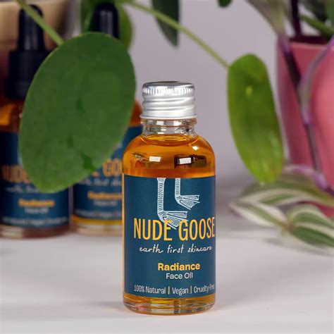 Radiance Face Oil 30ml Nude Goose Natural Skincare