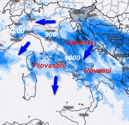 Tra Luned E Marted Un Po Di Maltempo Sull Italia Meteolive It