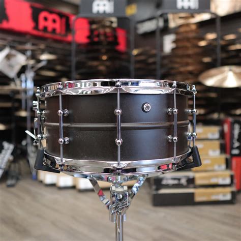 Pork Pie X Seamless Steel Snare Drum With Tube Lugs And Pig Head