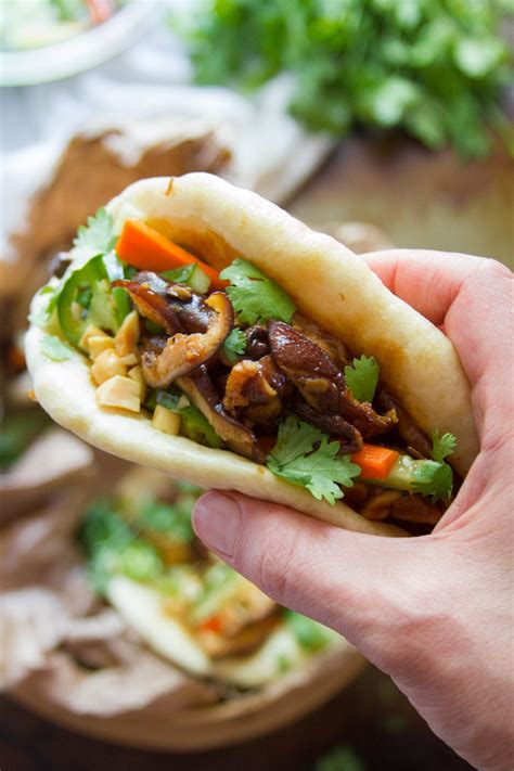 Really Nice Recipes Every Hour — Fluffy Steamed Buns Are Slathered In Hoisin Sauce