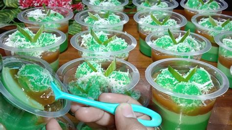 Banjir Orderan Semenjak Jualan Puding Ini Puding Klepon Cup Bikin