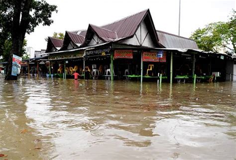 Banjir Kilat 18 Pusat Pemindahan Sementara Dibuka Di Pulau Pinang