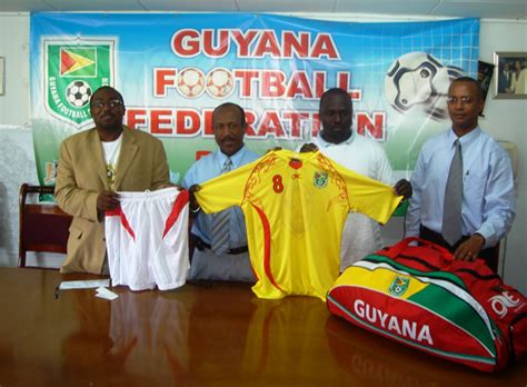 “One” is Guyana football first official equipment sponsor - Stabroek News