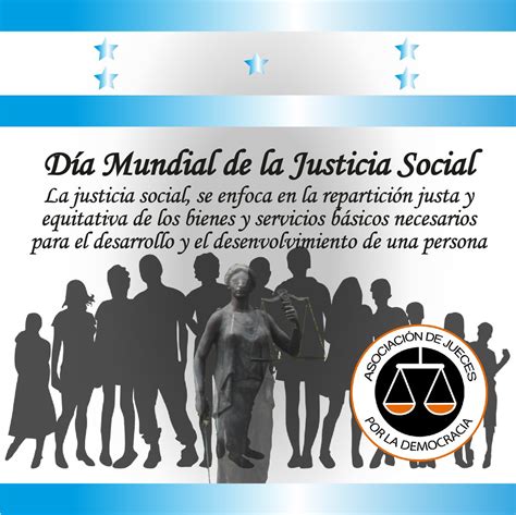 Ajd On Twitter El D A Mundial O Internacional De La Justicia Social